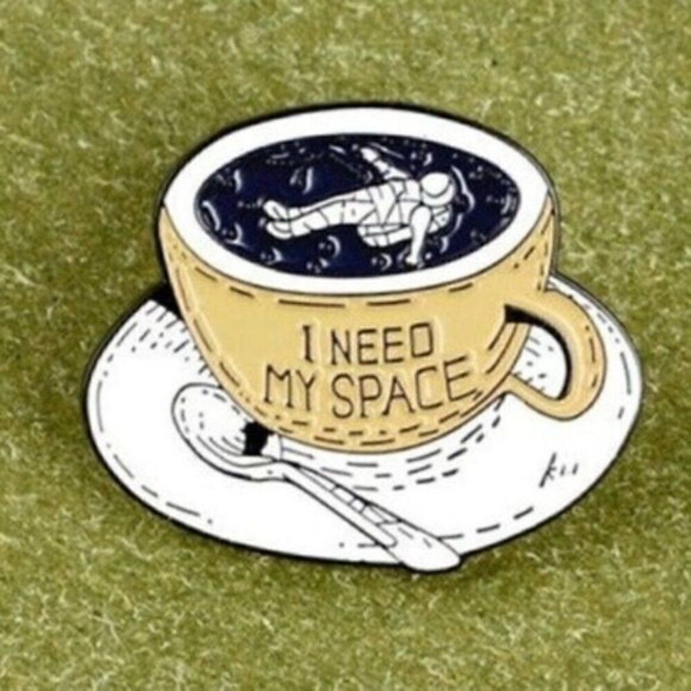 3/20 I Need Space Enamel Pin